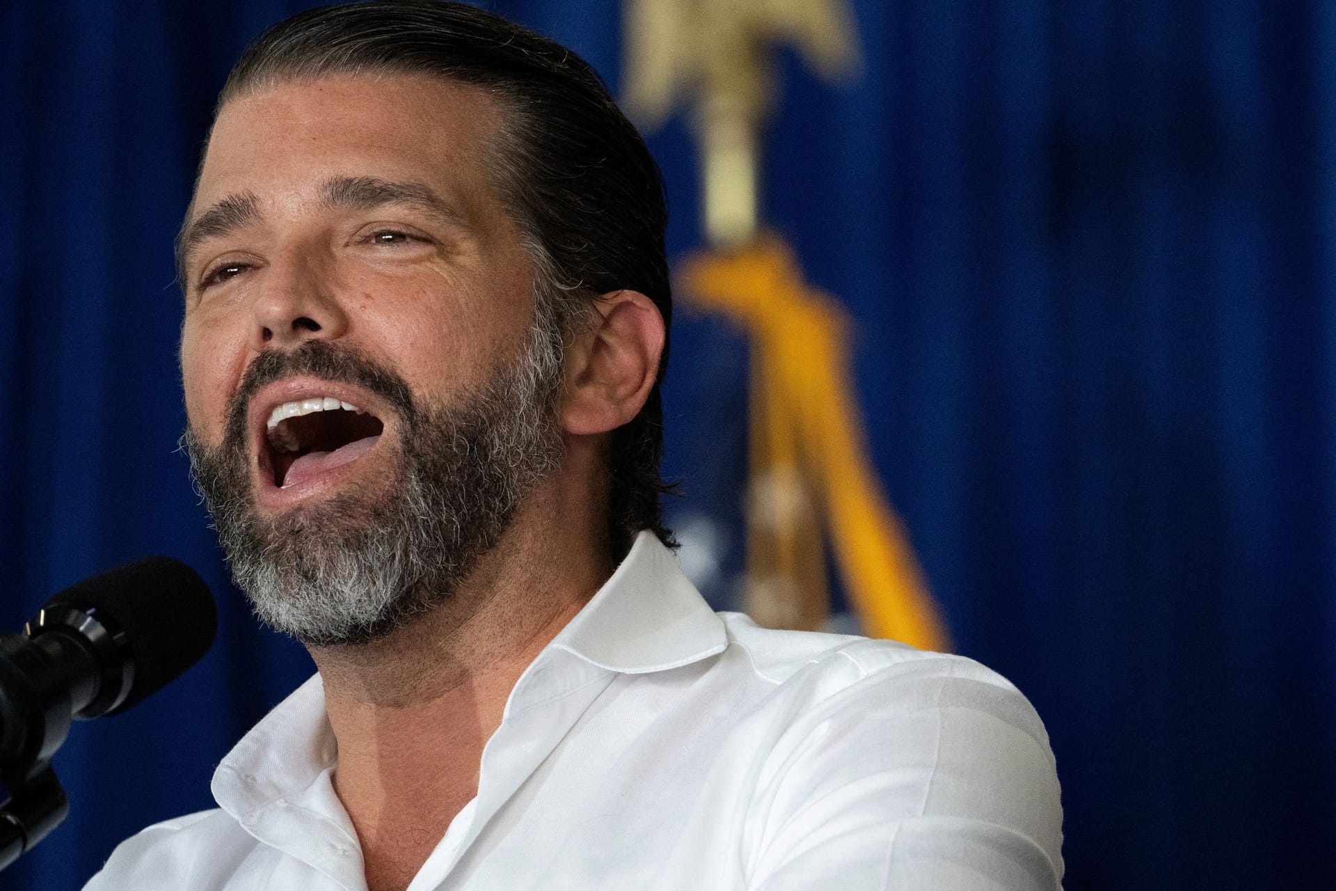 Donald Trump junior bei einer Wahlkampfveranstaltung in Arizona im vergangenen November.