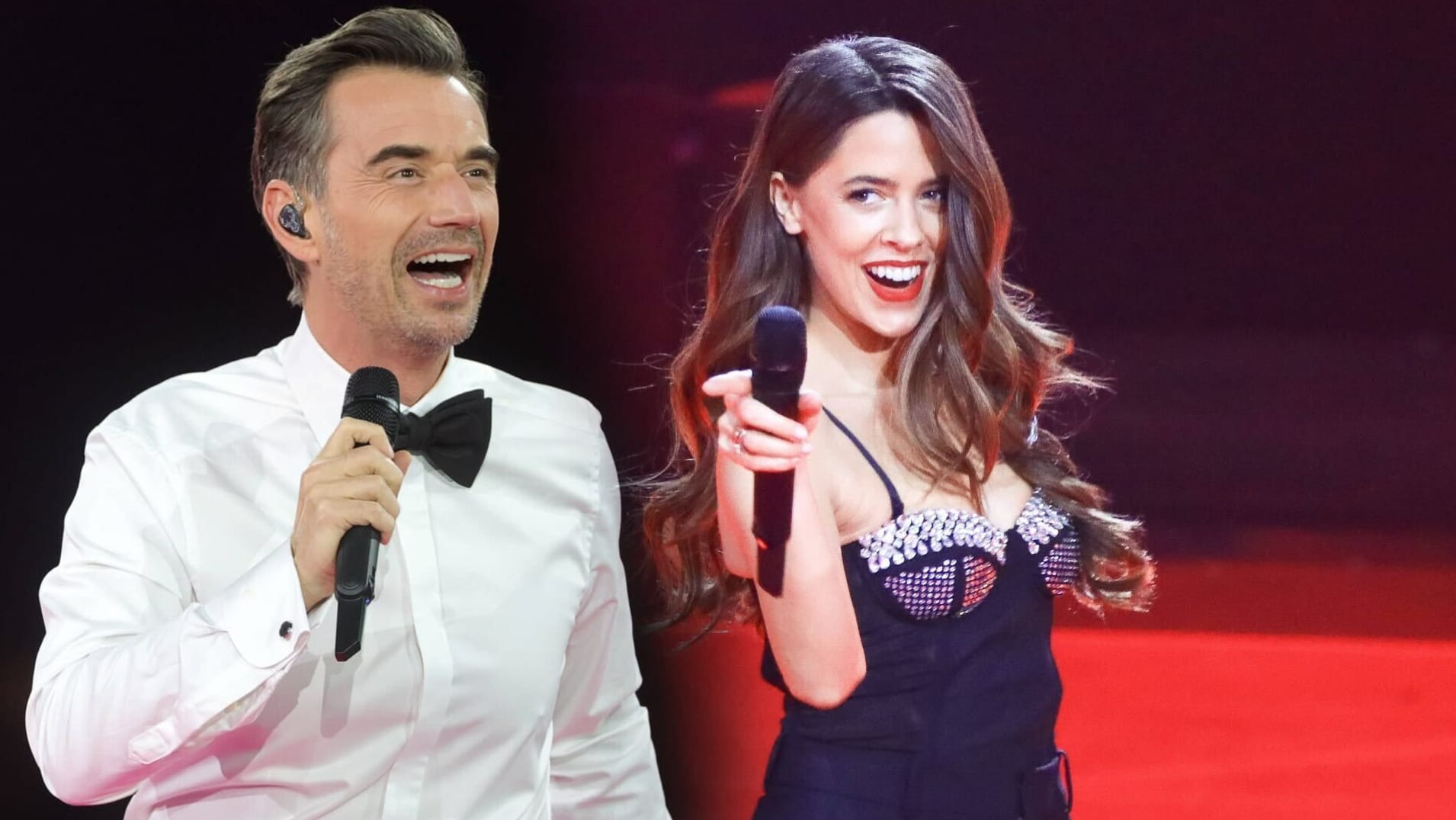 Florian Silbereisen und Vanessa Mai: Sie standen gemeinsam an Silvester auf der Bühne.