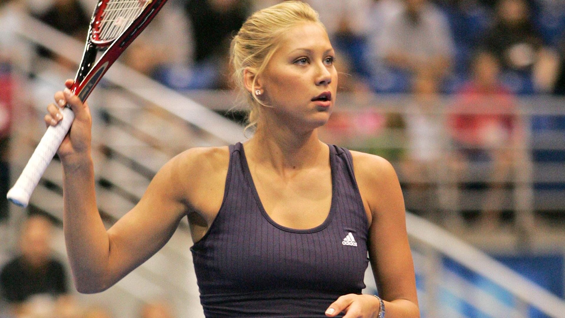 Anna Kournikova bei einem Auftritt 2004: Die frühere Tennisspielerin hält sich seit Jahren aus der Öffentlichkeit fern.