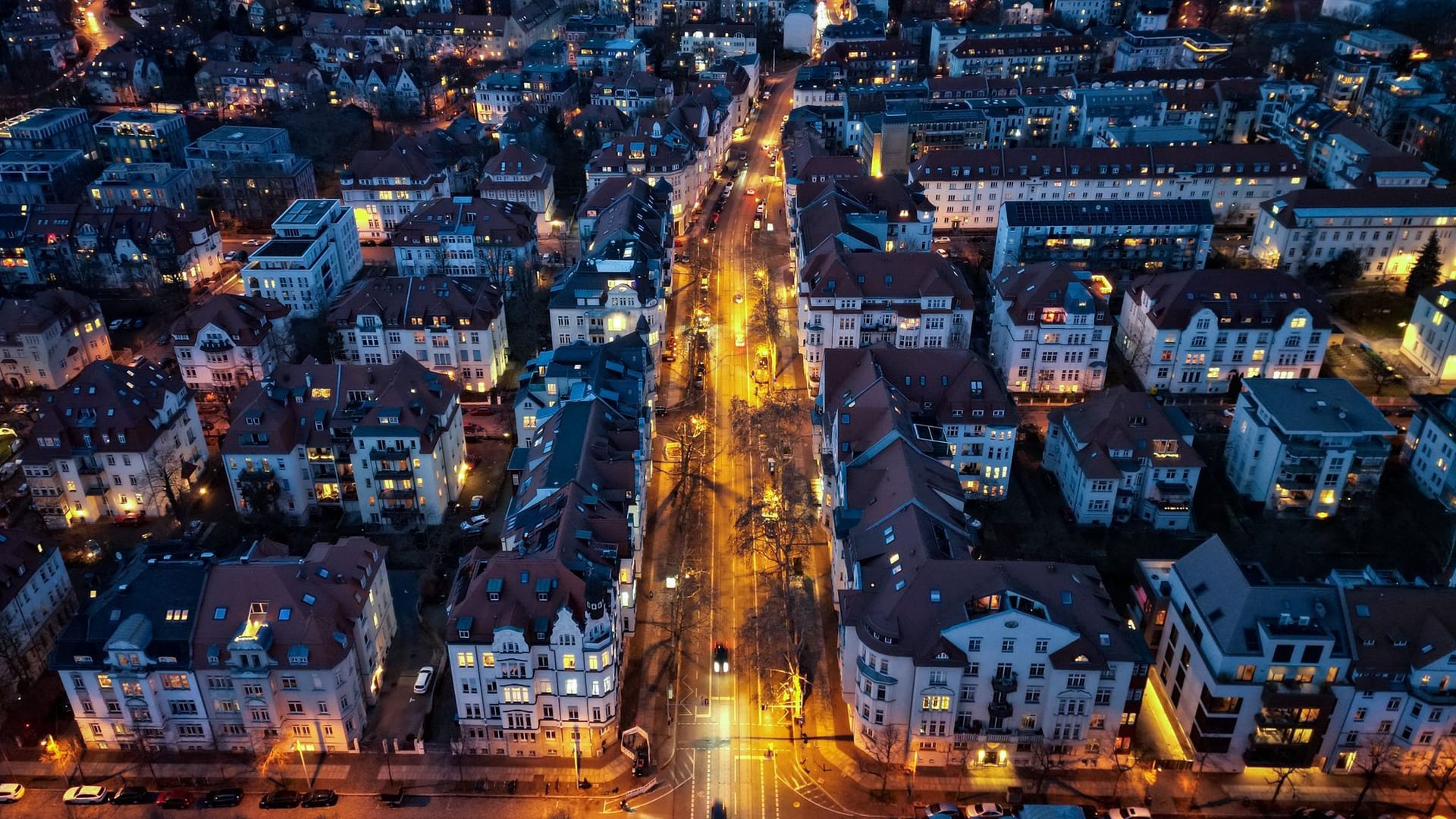 Leipzig am Abend