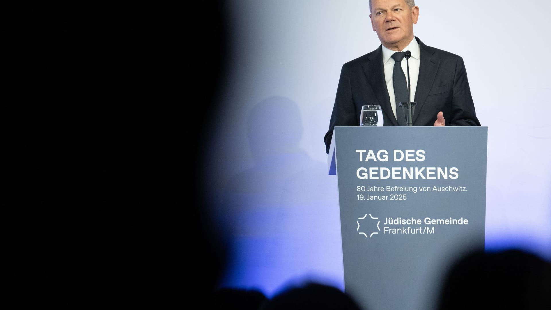 Tag des Gedenkens - Olaf Scholz