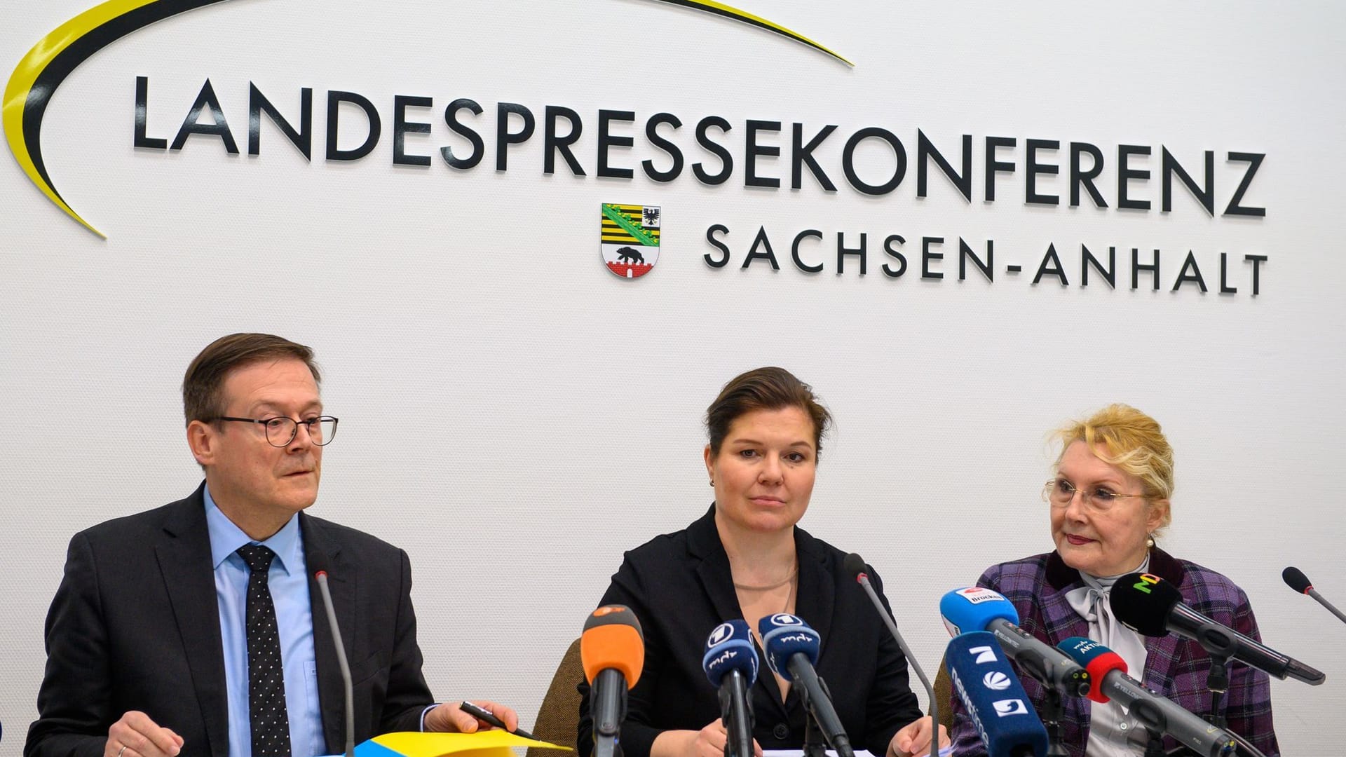 Pressekonferenz - Hilfe für die Opfer des Anschlages in Magdeburg