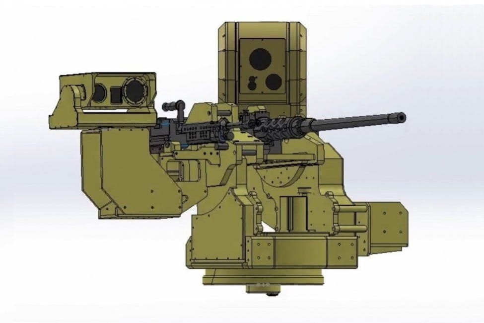 FDI Falcon 127M: Die Waffenstation besitzt zwei unabhängige Feuerleitsysteme.