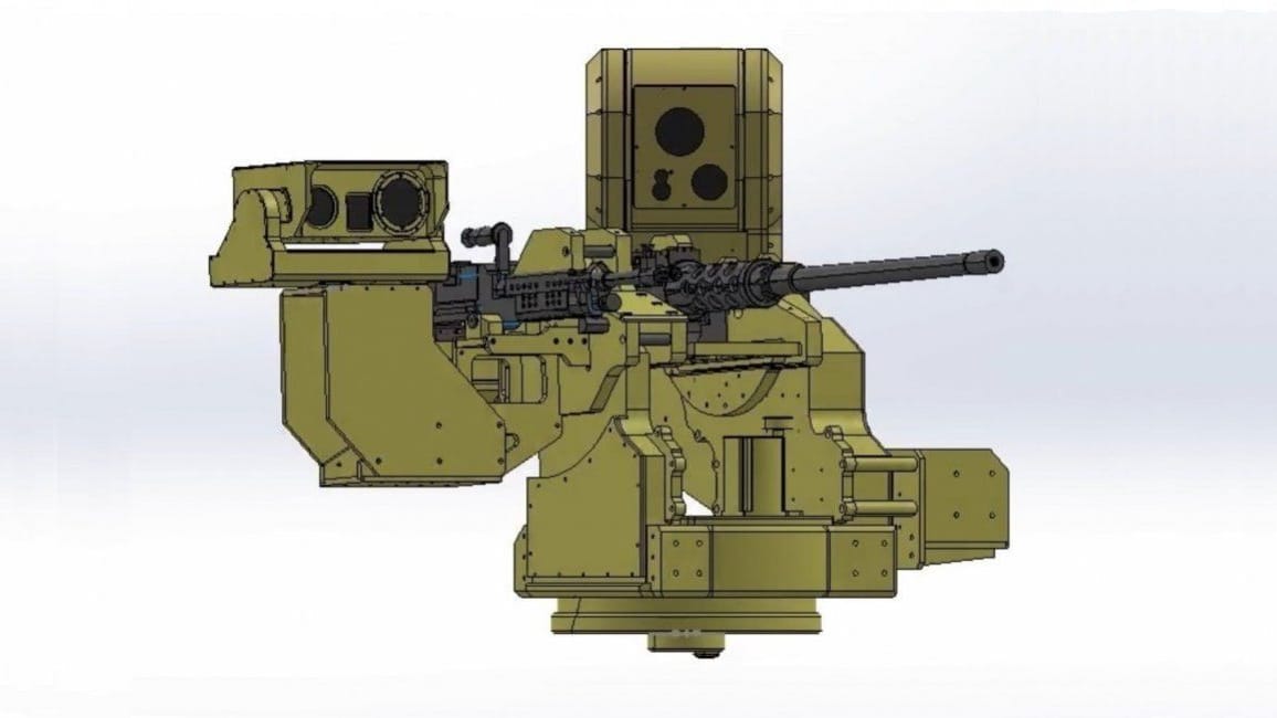 FDI Falcon 127M: Die Waffenstation besitzt zwei unabhängige Feuerleitsysteme.