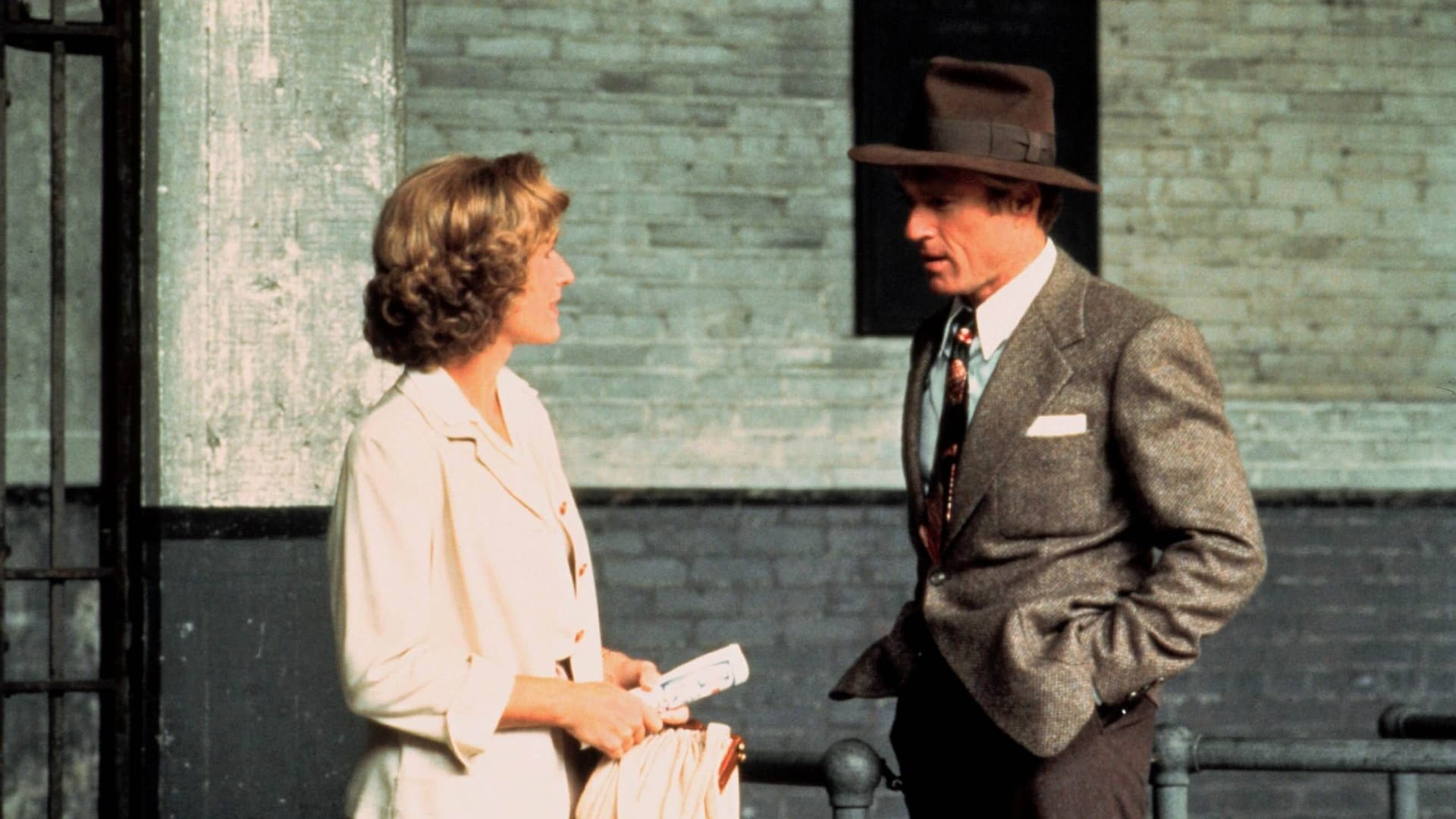 Glenn Close und Robert Redford 1984 im Film "Der Unbeugsame".