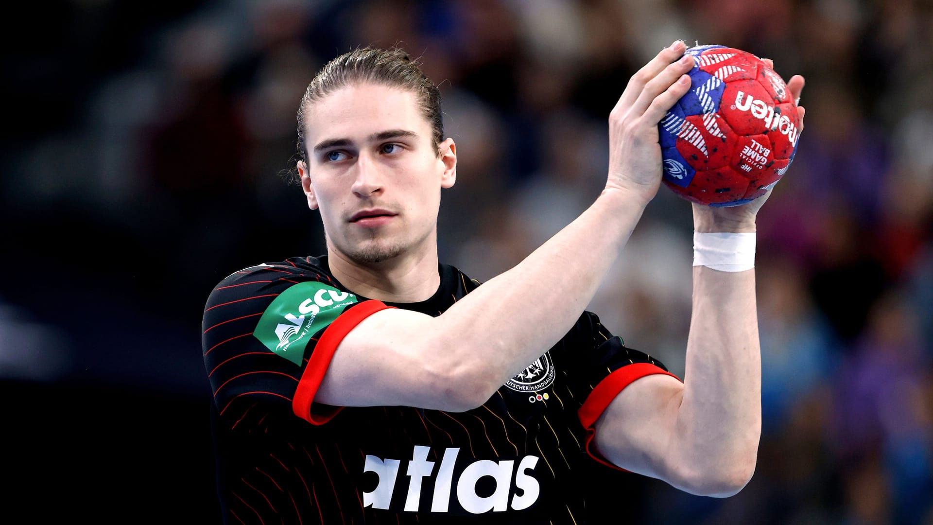 Juri Knorr: Er ist Teil der deutschen Handball-Nationalmannschaft.