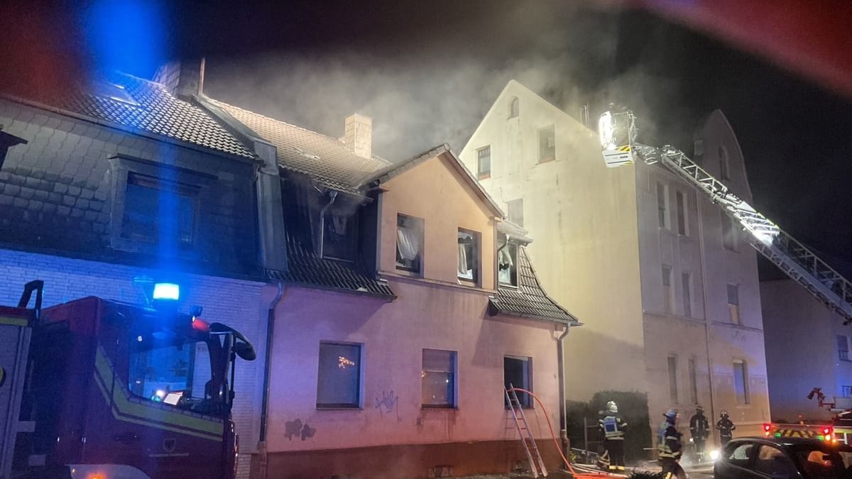 Die Feuerwehr rückte am Donnerstag nach Barop aus.