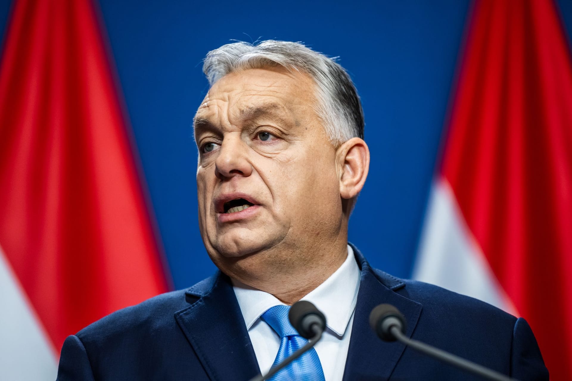 Viktor Orbán: Er freut sich über die gemeinsame Abstimmung von Union, AfD und FDP.