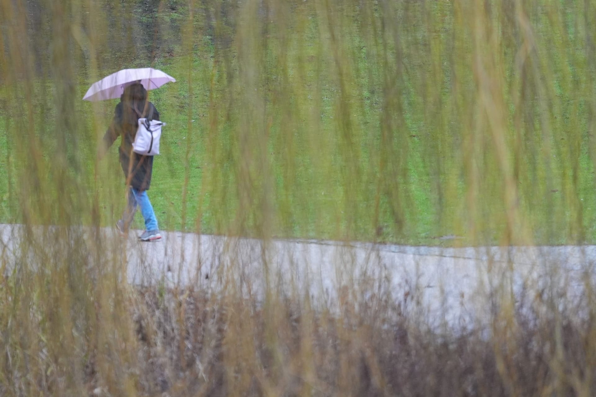 Regenwetter in Hamburg