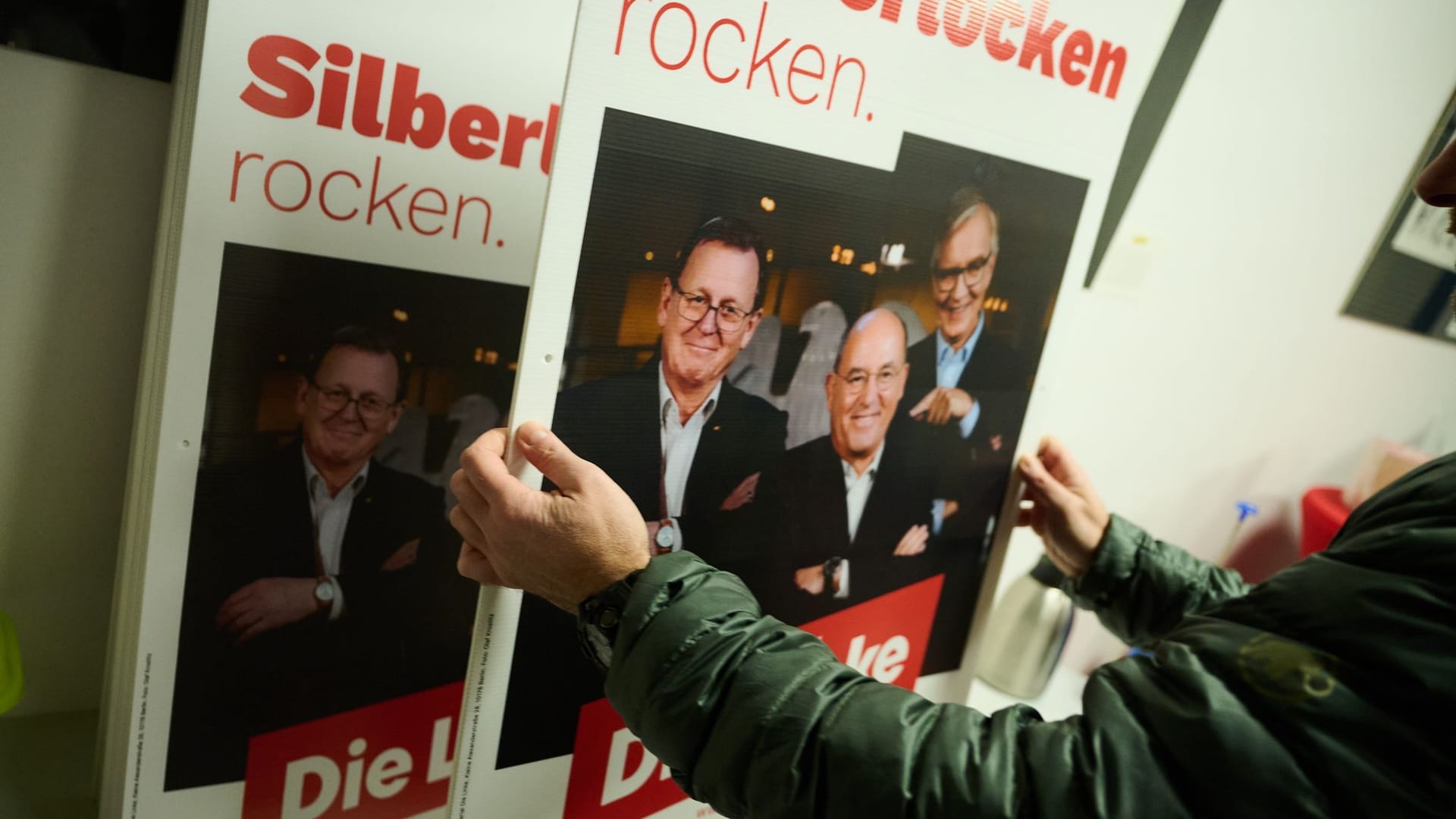 Berlin - Wahlplakate im öffentlichen Raum