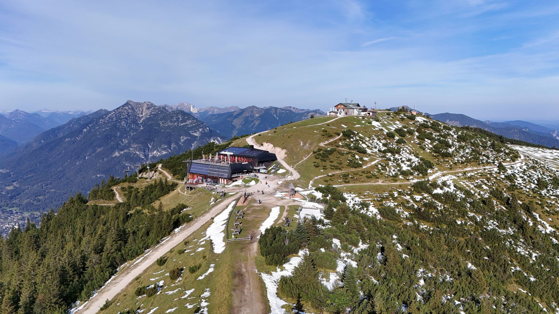 Garmisch-Partenkirchen: Hier der Blick auf den Wank.