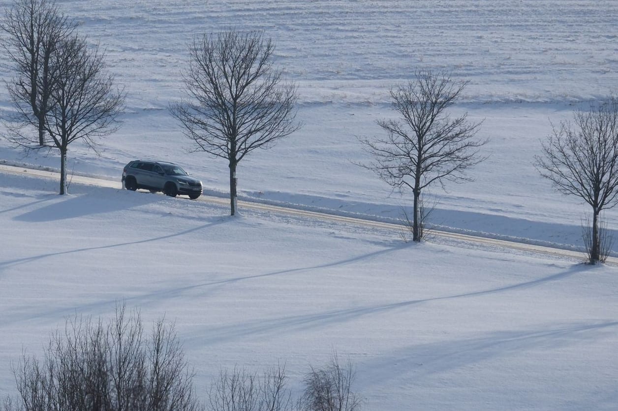 Winterwetter in Sachsen