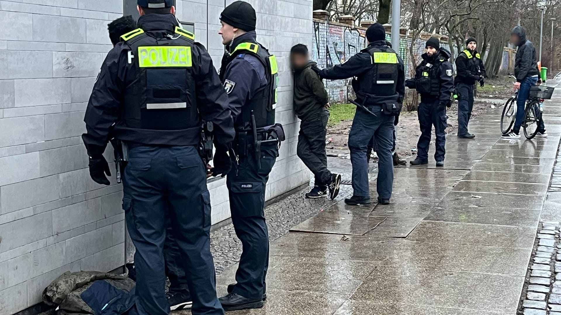 Polizeiaktion am Görlitzer Park