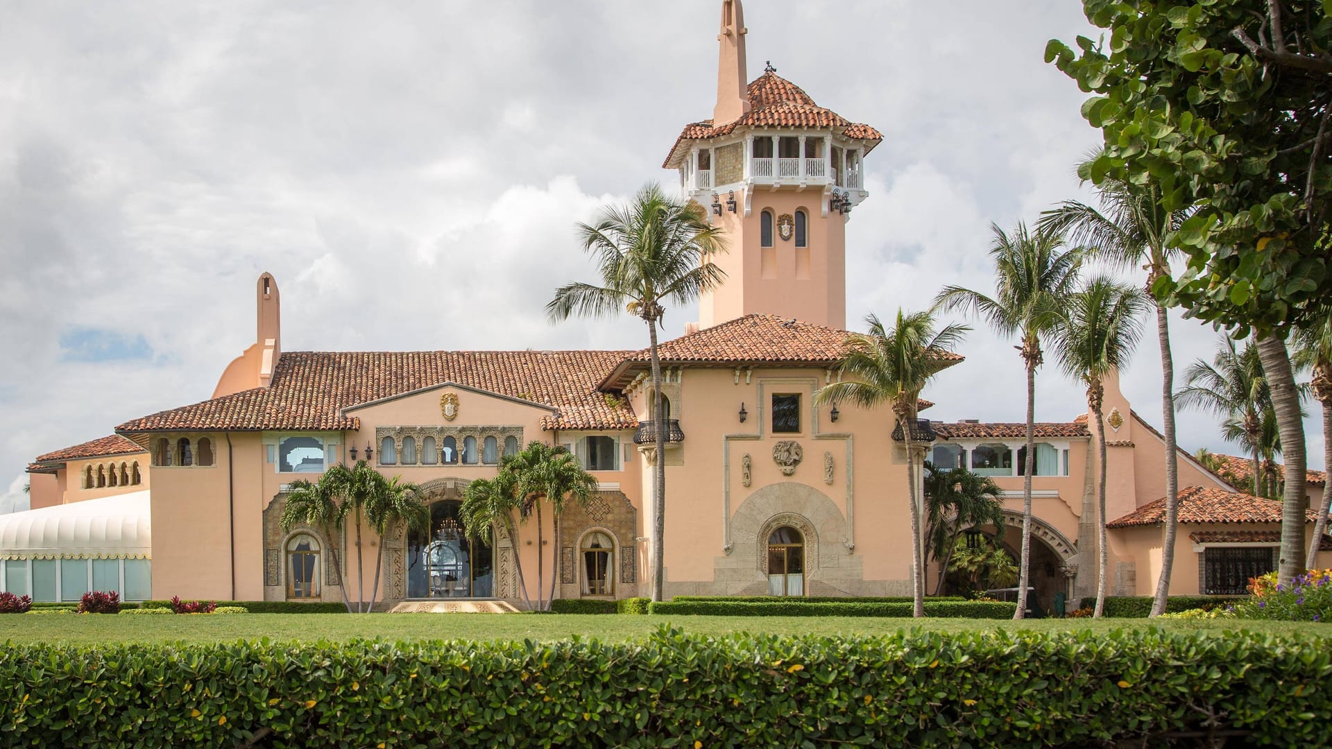 Privatclub Mar-a-Lago und Anwesen von Donald Trump in Palm Beach, Florida: Die Aufnahmegebühren sind nicht gerade preiswert.