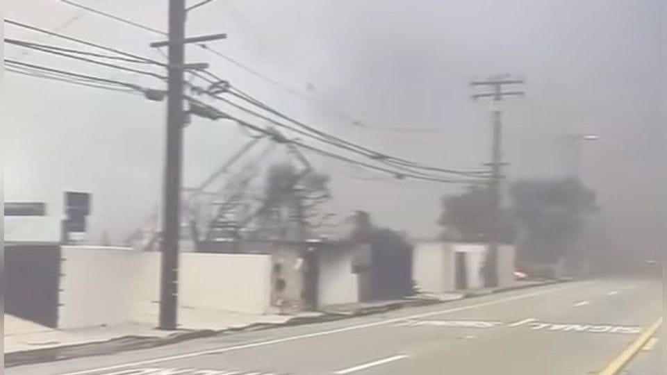 Paris Hiltons Haus in Malibu ist bis auf die Grundmauern zerstört.