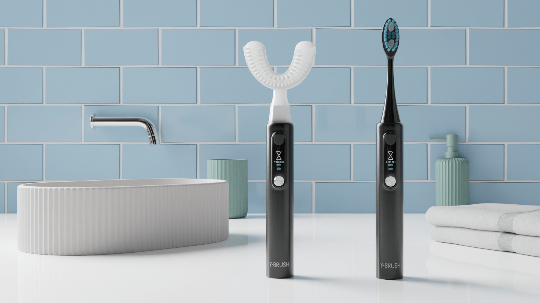 Y-Brush Ultra und Essential: Die Bürstenköpfe sind mit Sonicare-Zahnbürsten von Philips kompatibel.