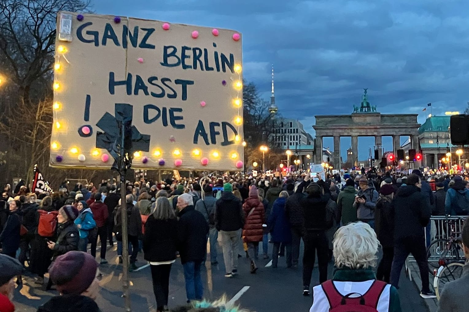 Demo gegen Rechts - Berlin Demo gegen Rechts - Berlin