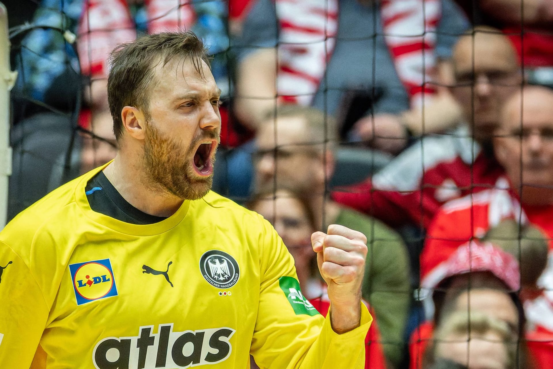 Andreas Wolff: Er und die deutsche Handball-Nationalmannschaft kämpfen um den WM-Titel.