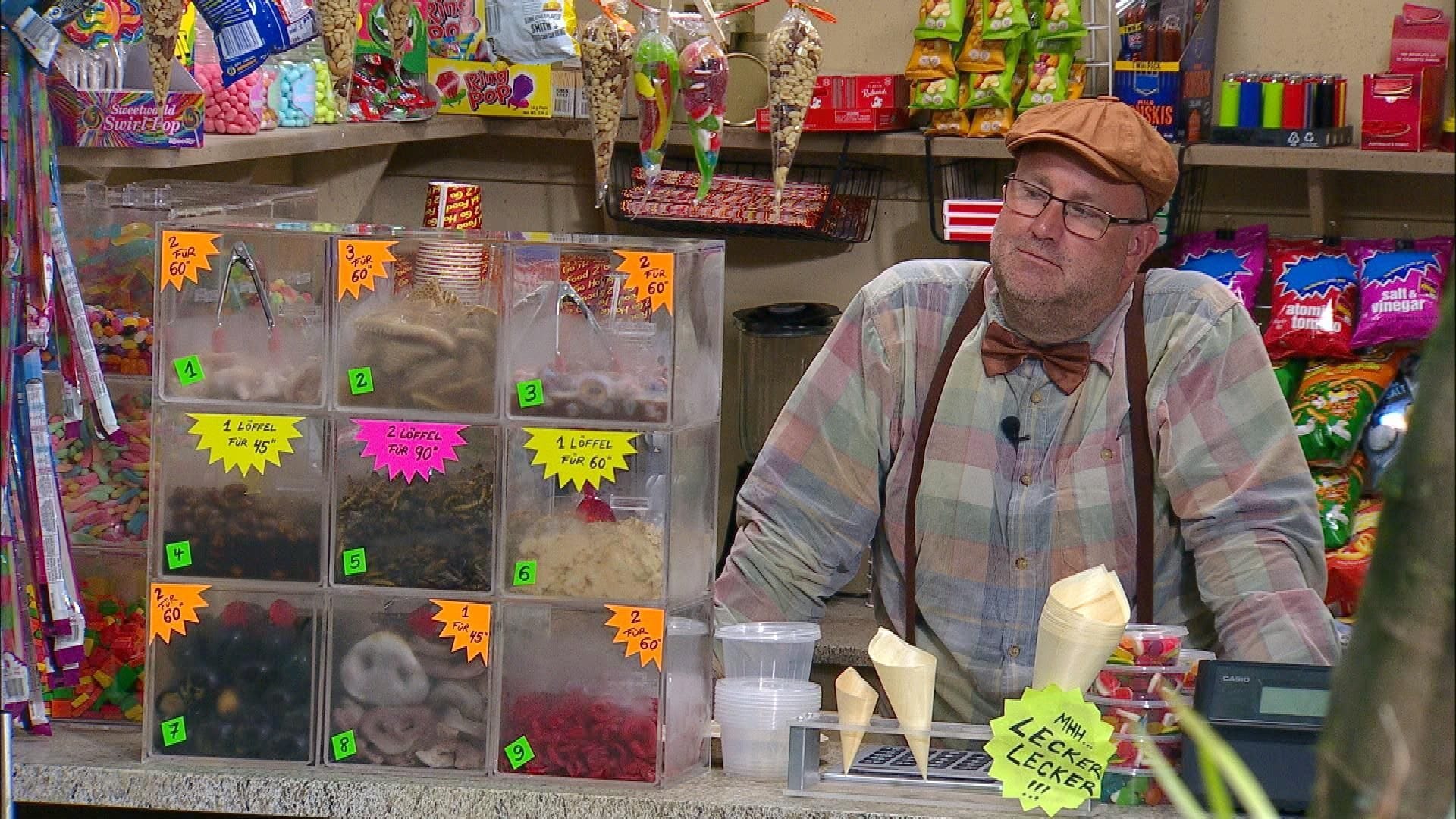 Bei Kioskbesitzer Matt bekommen sie ihre Leckereien.