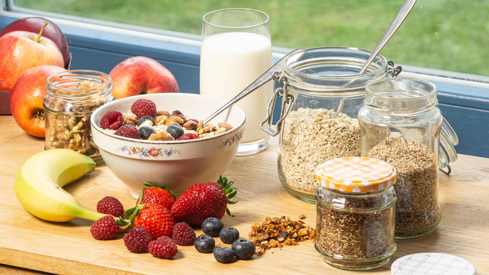 Müsli: Auf die Zutaten kommt es an.