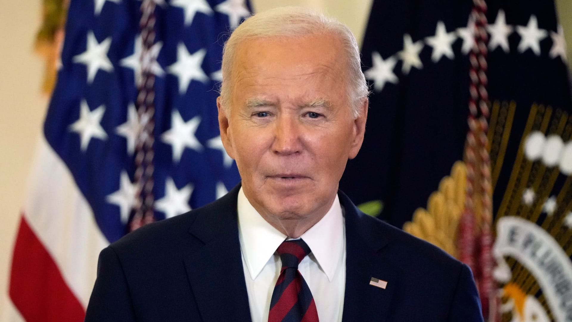 US-Präsident Joe Biden in Washington. (Archivbild): Er verhängte kurz vor Amtsende noch Sanktionen gegen Russland.