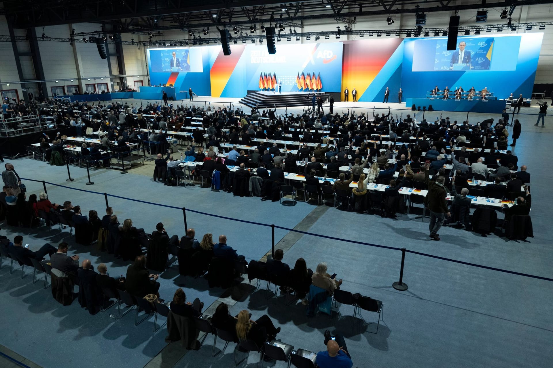 AfD-Bundesparteitag in Riesa