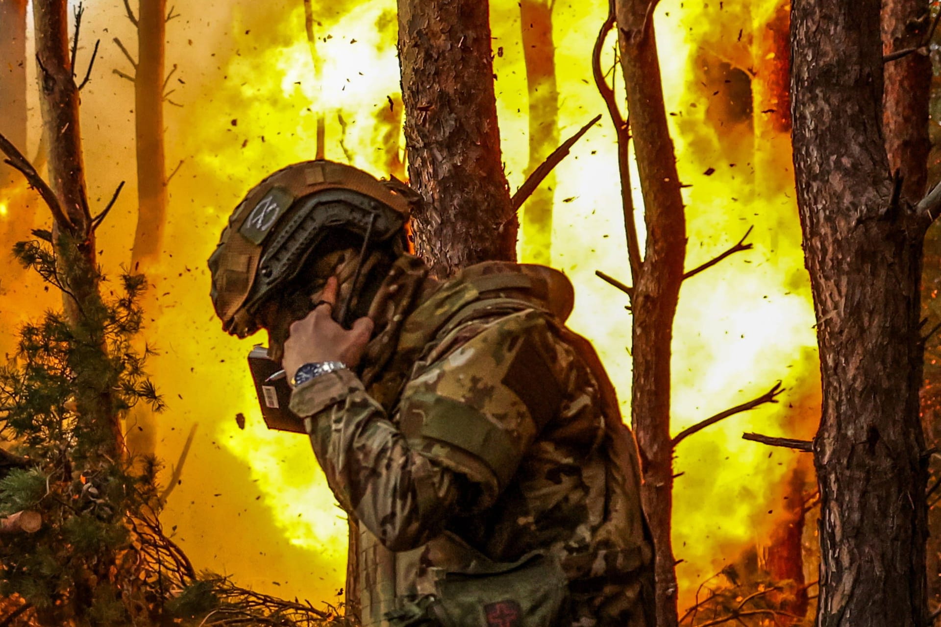 Ein russischer Soldat im Donbass: Mehr als die Hälfte der russischen Frontmunition kommt mittlerweile aus Nordkorea.