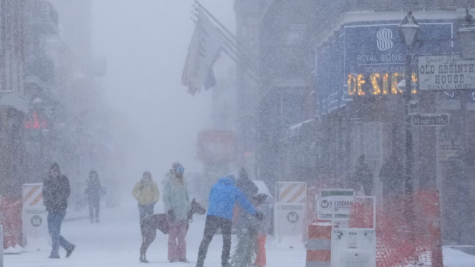 Schnee in Florida - Kältetote in Texas