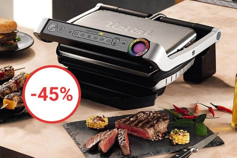 Den beliebten Optigrill von Tefal erhalten Sie heute zum neuen Rekord-Tiefpreis unter 90 Euro.