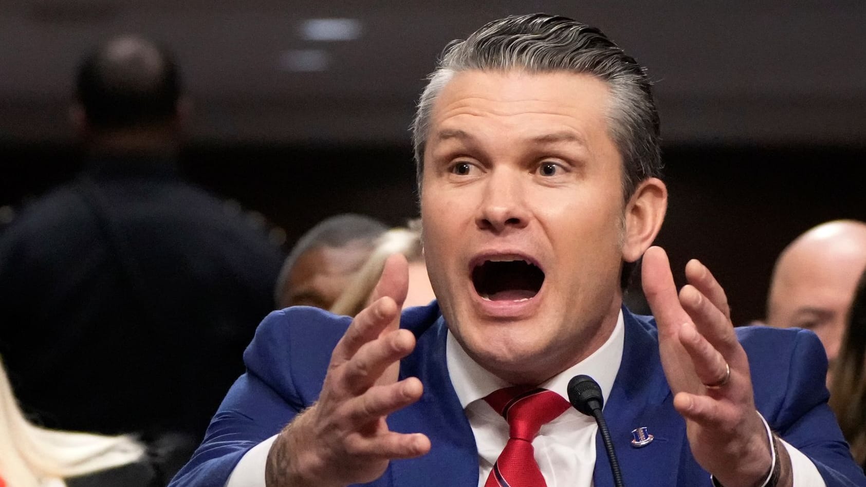 Pete Hegseth wird neuer US-Verteidigungsminister. (Archivbild)