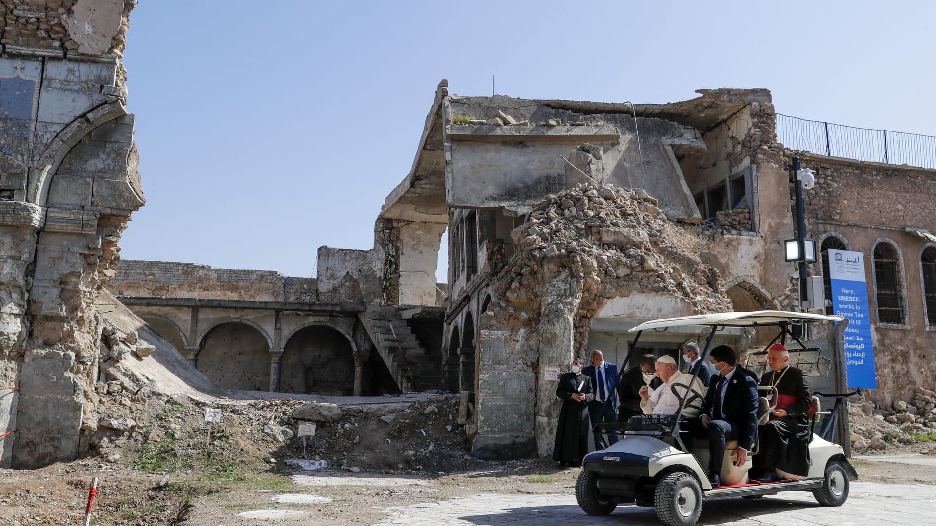 Papst Franziskus zu Besuch im Irak