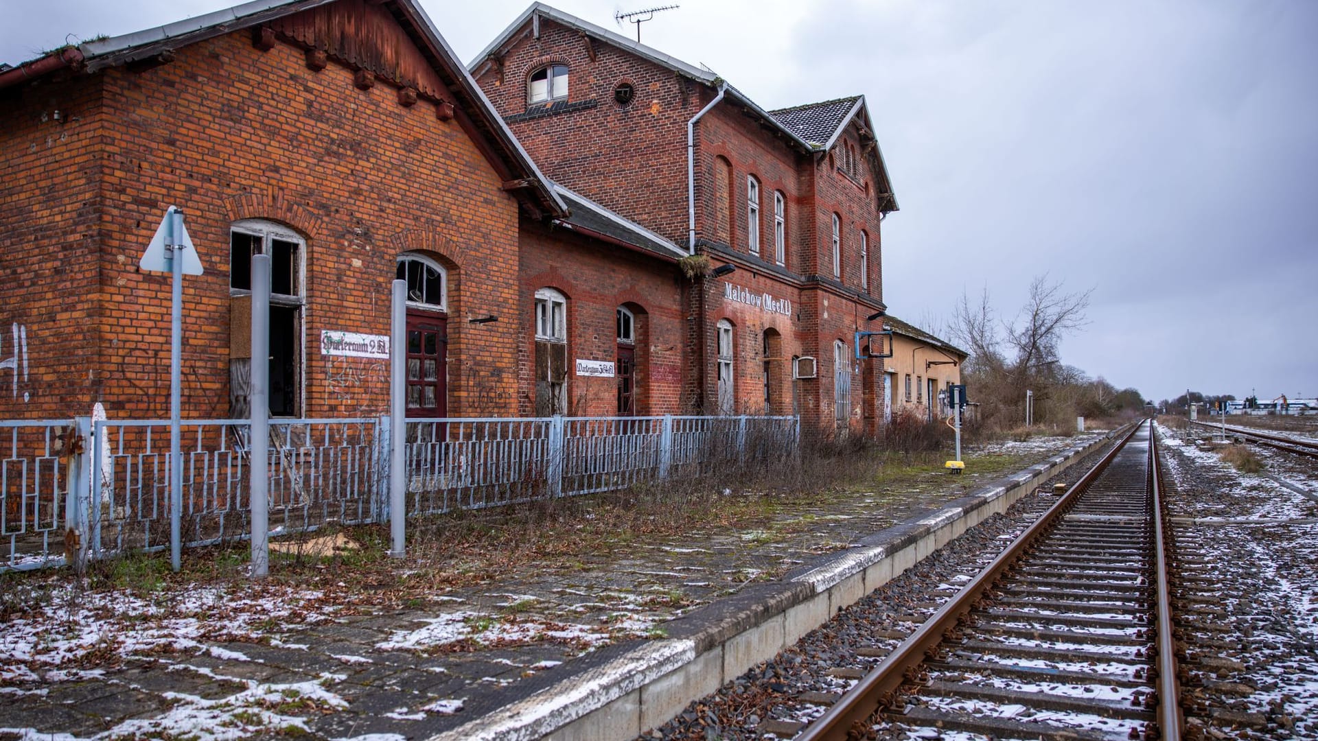 Ehemaliger Bahnhof Malchow