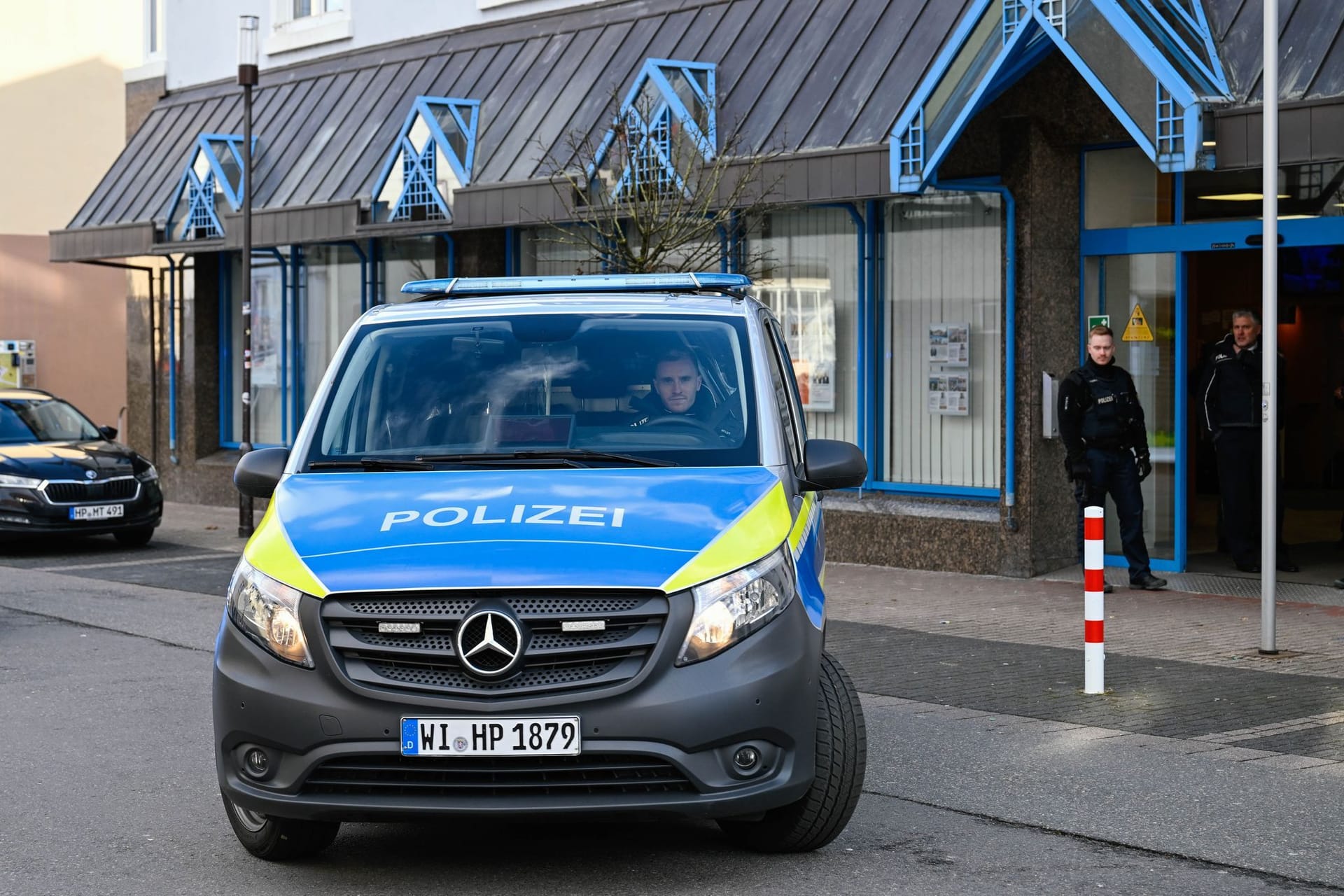 Großeinsatz der Polizei in Rimbach