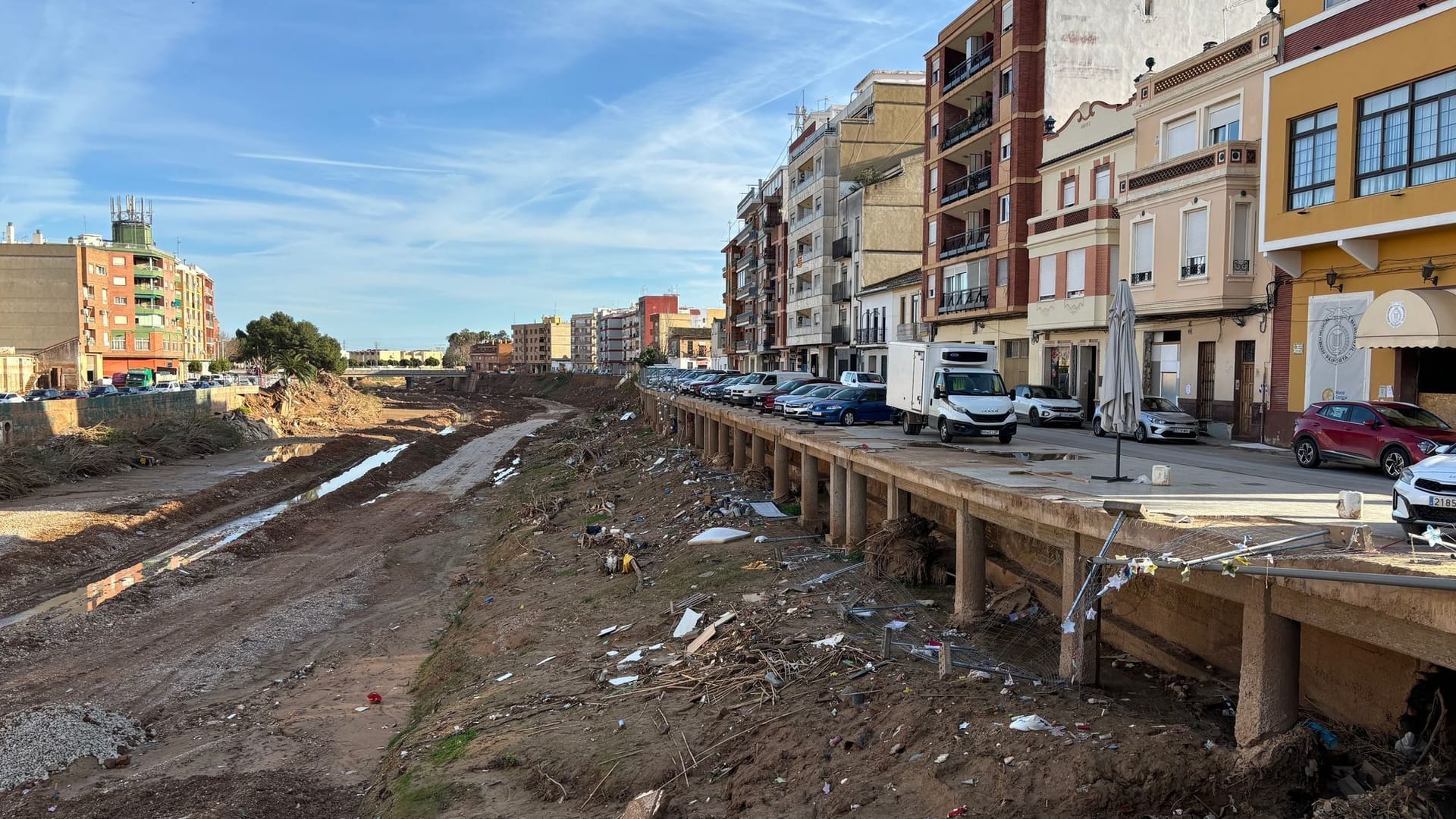 Nach den Unwettern in Spanien