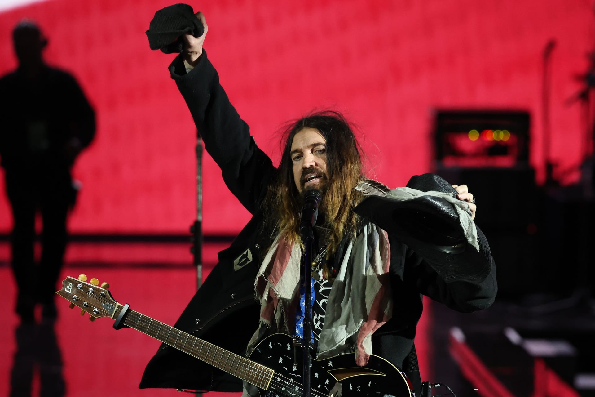 Billy Ray Cyrus: Der Musiker trat beim Liberty Ball in Washington auf.