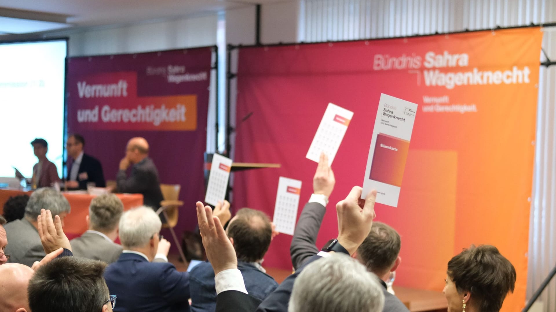 Landesparteitag BSW Sachsen