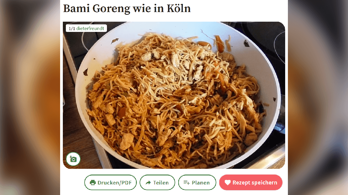 Internationale Küche op Kölsch: Auch Gerichte wie Bami Goreng werden in der Domstadt neu kreiert.