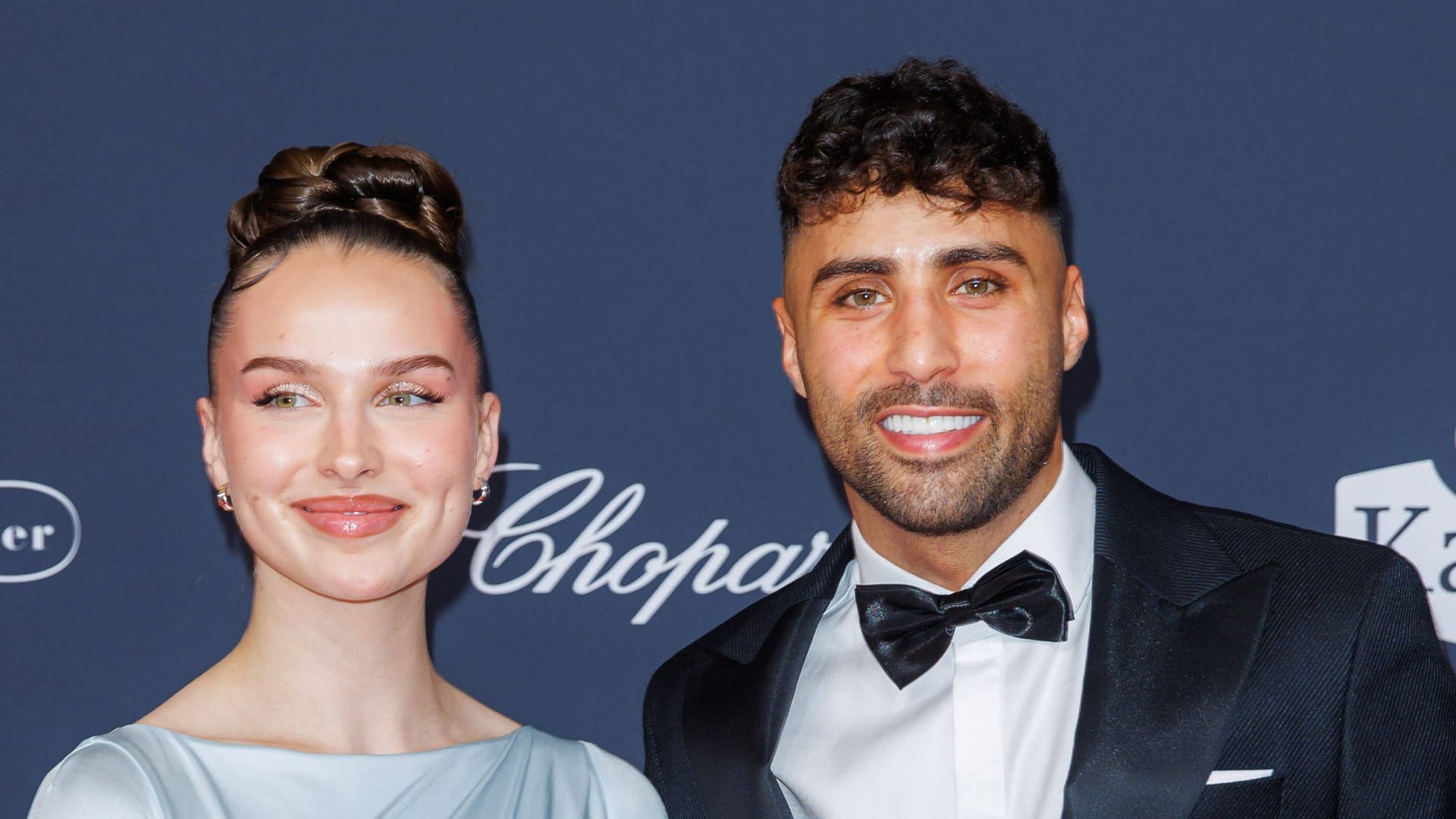 Louisa El-Jindaoui und Nader El-Jindaoui beim "Tribute to Bambi 2024" im Marriott-Hote (Archivfoto).