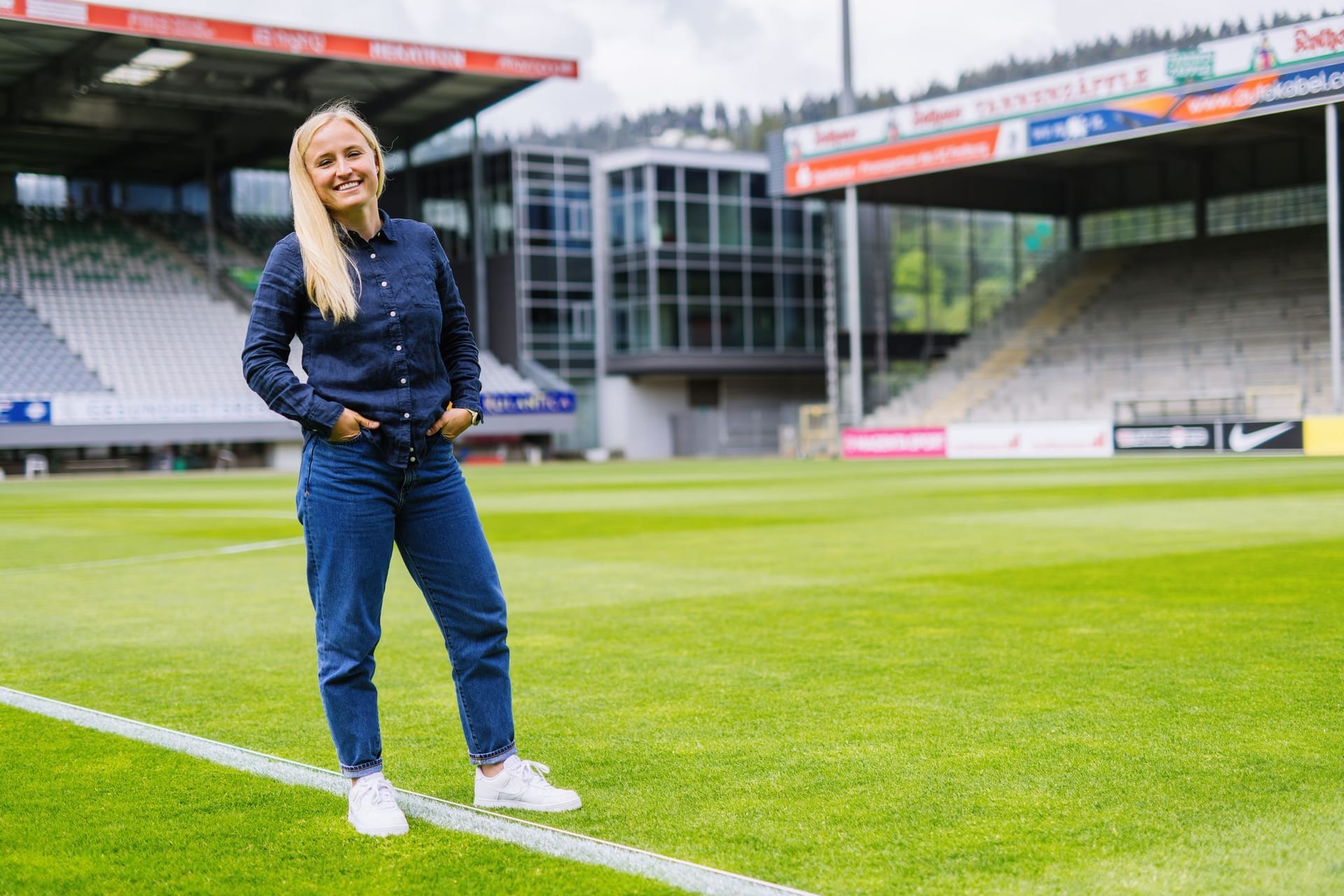 Fußball-Trainerin Theresa Merk