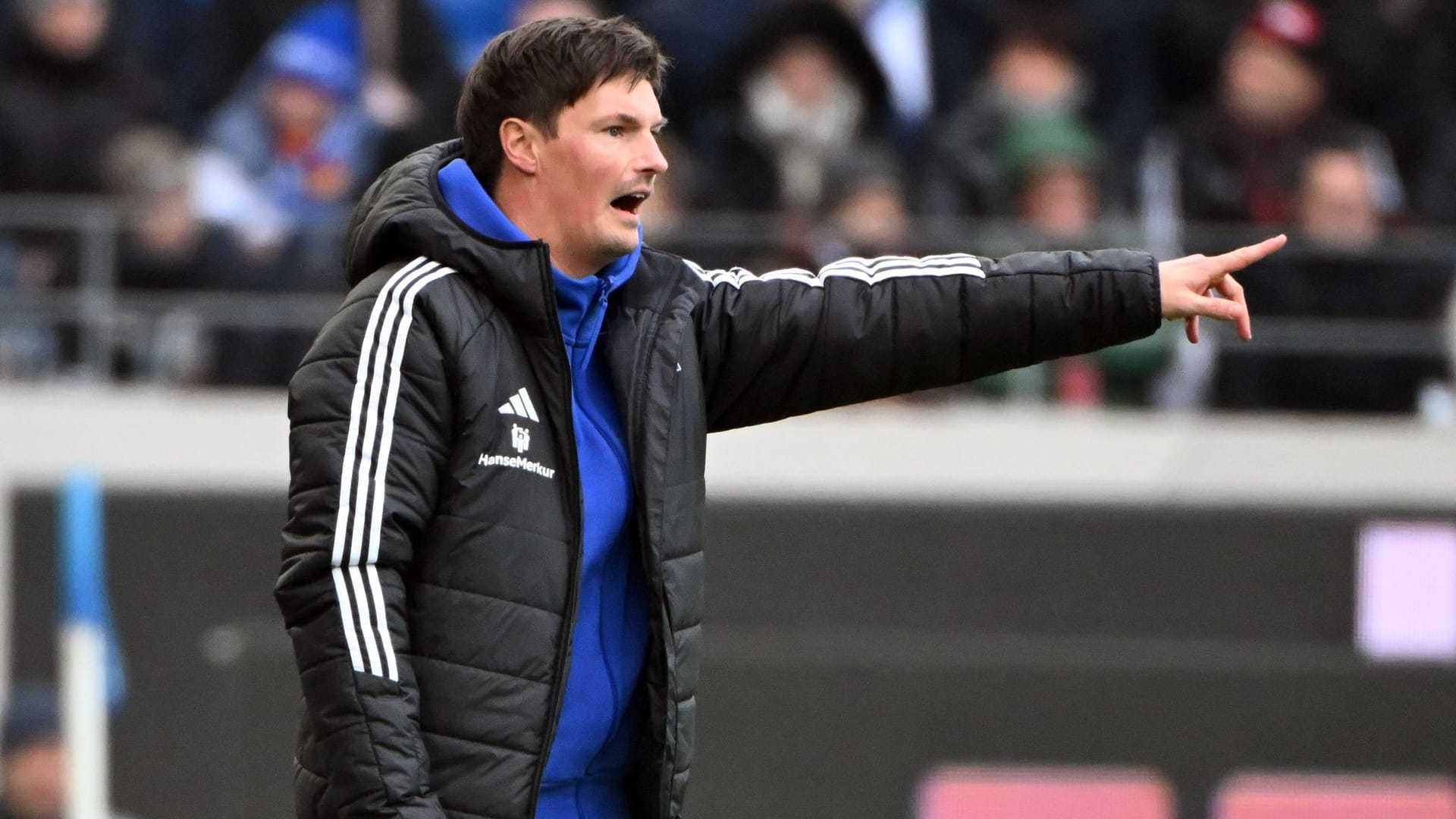 Trainer Merlin Polzin vom Hamburger SV