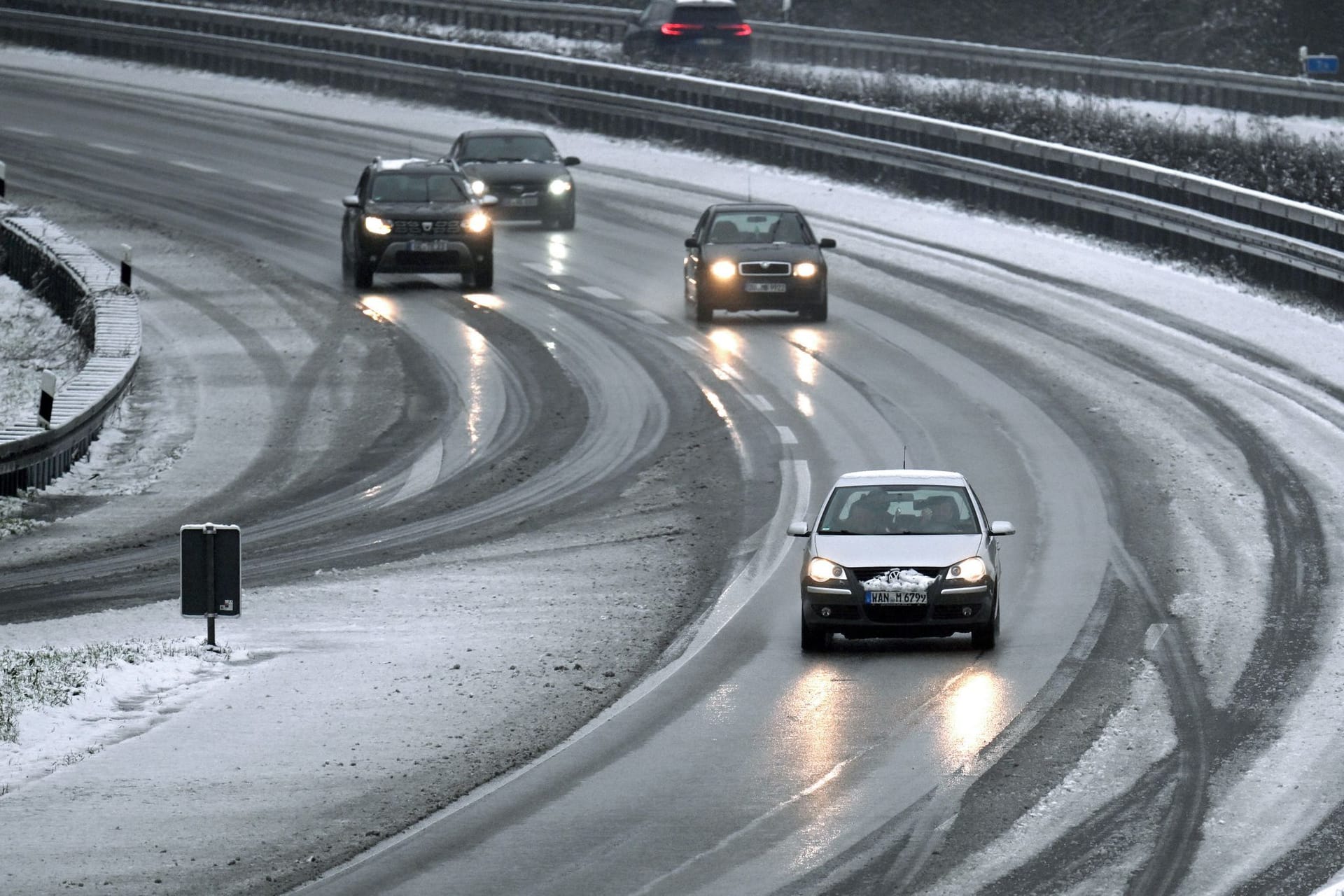 Winterwetter in Nordrhein-Westfalen