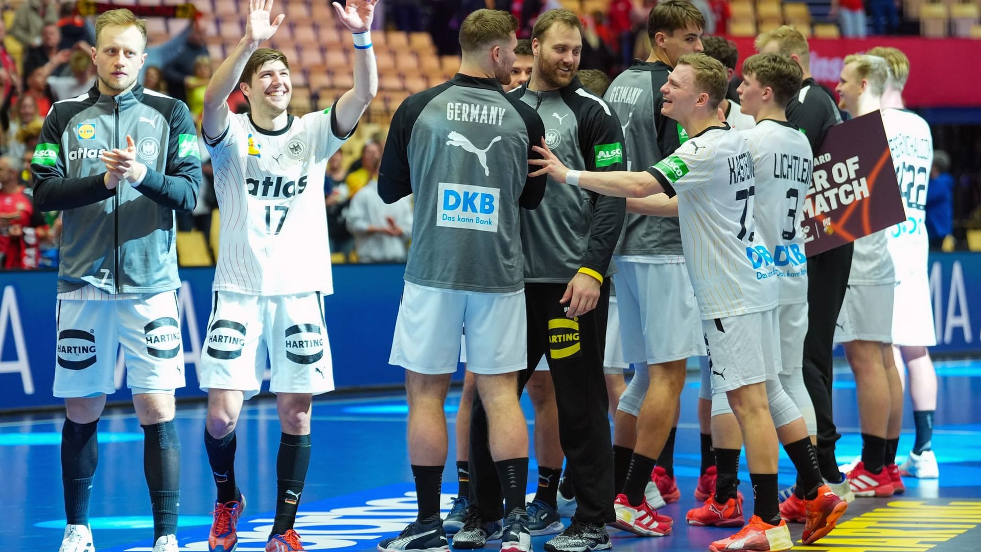 Der Hauptrundenabschluss bei der WM geriet für die deutsche Handball-Nationalmannschaft zur Gala-Vorstellung. Gegen Tunesien gab es einen deutlichen 31:19-Sieg. Dabei überragten insbesondere drei Jungstars. Nur ein Spieler enttäuschte. Die Einzelkritik.