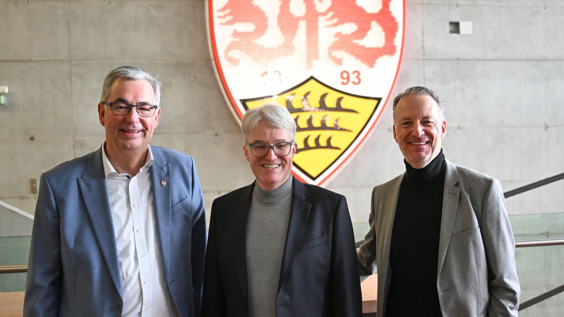 Präsidentschaftskandidaten Fußball Bundesligaclub VfB Stuttgart