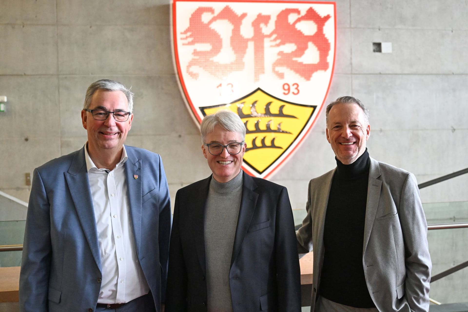 Präsidentschaftskandidaten Fußball Bundesligaclub VfB Stuttgart