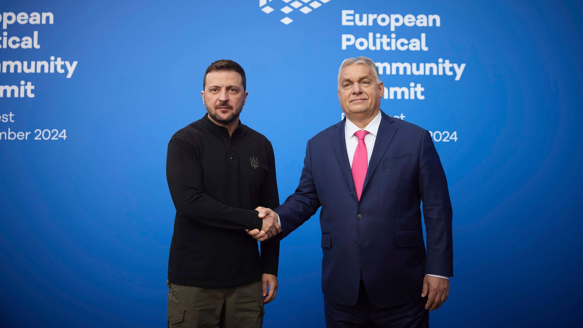 Orbán bei einem Treffen mit dem ukrainischen Präsidenten Wolodymyr Selenskyj: Bislang schlugen die ungarischen Vermittlungsversuche fehl.