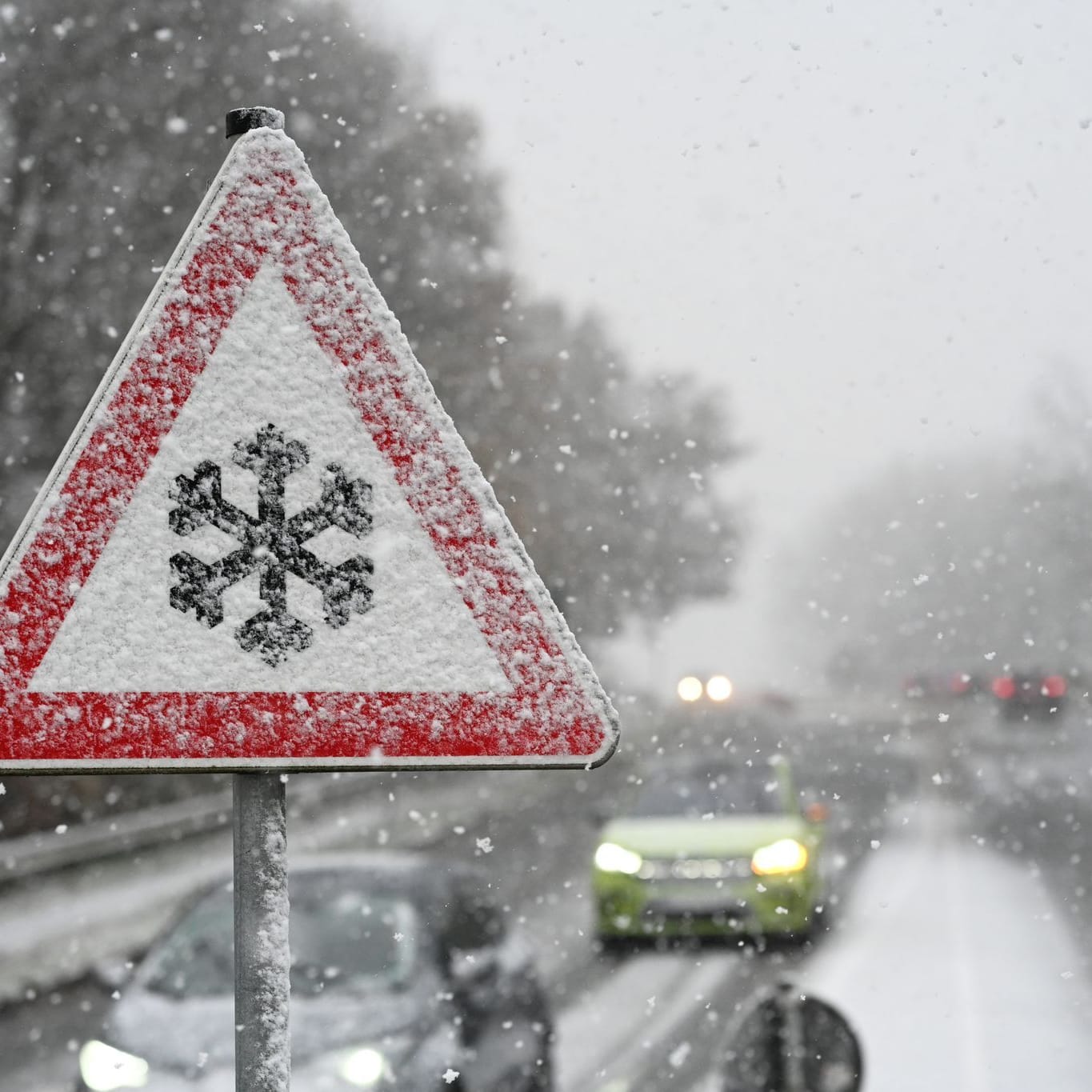 Winterwetter in Ostfriesland