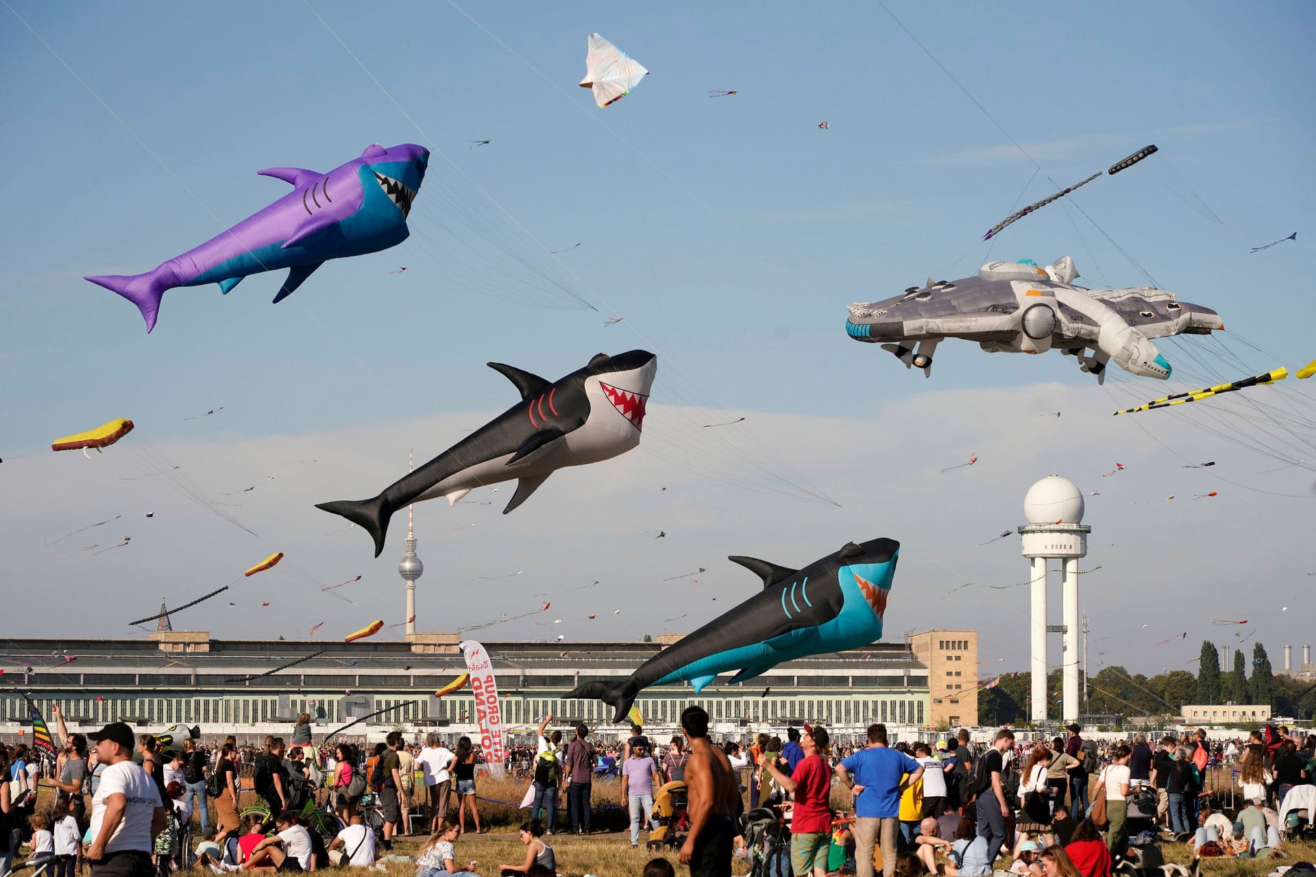 Drachenfestival auf dem Tempelhofer Feld (Archivbild): Auf der neuen Webseite werden über 400 Angebote zusammengetragen.