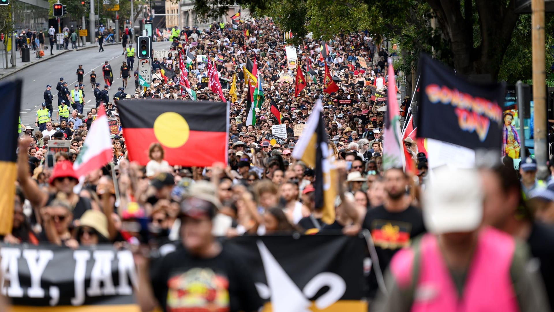 "Australia Day" in Sydney