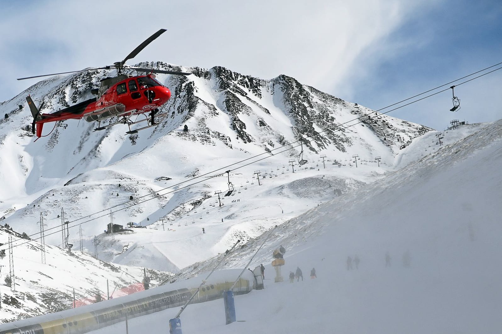 Verletzte bei Skilift-Unfall in Spanien