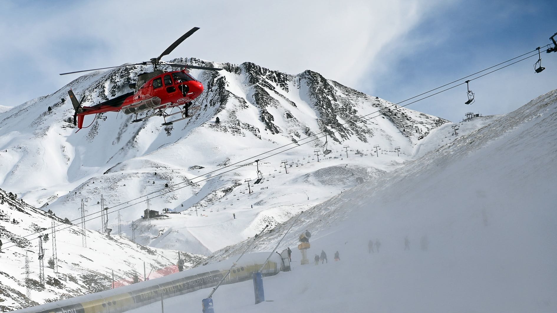 Verletzte bei Skilift-Unfall in Spanien